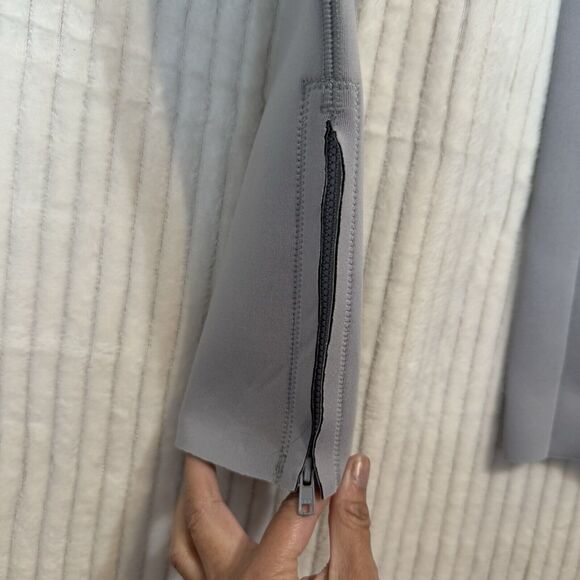 SKIMS‎ SPORT SWIM LONG PANT CHM SW-PNT-0073 CHROME GRAY Sz XXS NWT - Picture 9 of 16